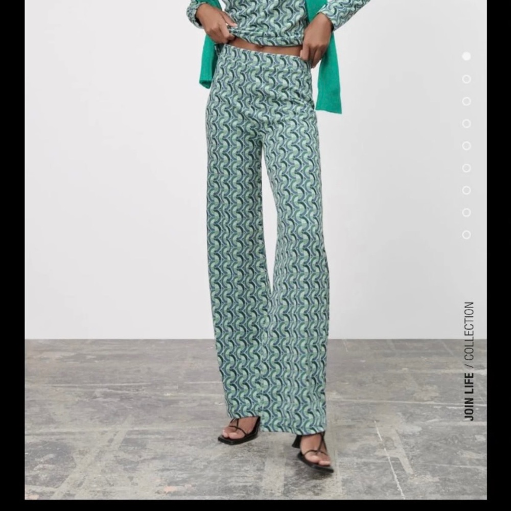 Zara green pants